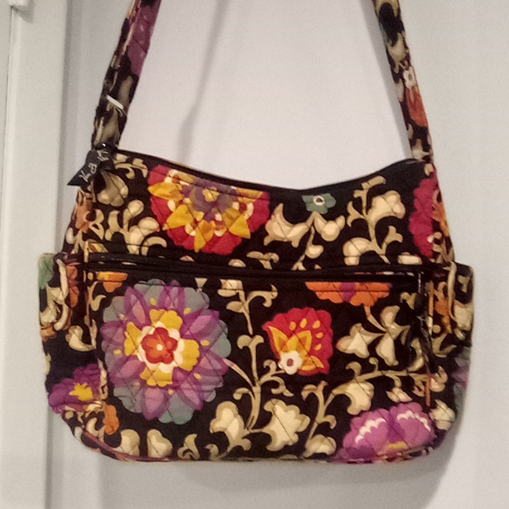 Beautiful Pattern Vera Bradley Shoulder Bag Retired Print